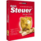 Lexware Quicksteuer Deluxe 2023 | für die Steuererklärung 2022 | Sofortdownload