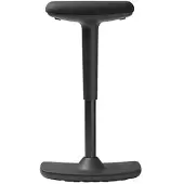 Trendoffice Dauphin Fitness-Hocker to-swift, SW 9299, Kunststoff, schwarz