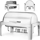 Hendi Chafing dish Rolltop GN 1/1 660x490x460 mm Edel