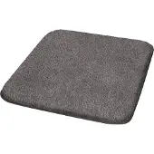 Kleine wolke Badteppich Wilna schiefer, 50 x 60 cm GLO782113930