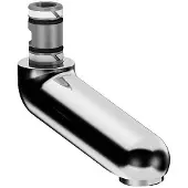 Hansa Auslauf Ausladung 86mm, chrom