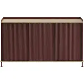 Muuto Enfold Sideboard, 148 x 85 cm, eiche geölt / deep red