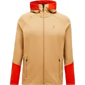 Peak Performance Sweatjacke Rider Essentials Midlayer Zip Hood Herren Sierra Sand Solar Burst-L