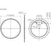 Dornbracht 83151979-33 Lichtspiegel, rund SERIENNEUTRAL