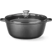 Super Merchant Kasserolle mit Antihaft-Beschichtung,7L,Schwarz,367x290x(H)122mm