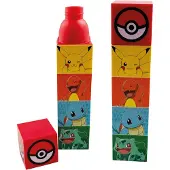 Nintendo Pokémon Flasche Wasserflasche für Kinder, 650 ml Leicht und robust