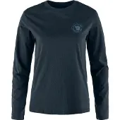 Fjällräven Langarmshirt 1960 Logo LS Damen Dark Navy-XS