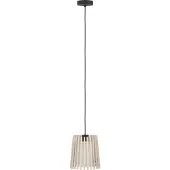Eglo Hängelampe Fattoria, 1-flammige Pendelleuchte über Esstisch, Esszimmerlampe, Hängeleuchte mit E27, Ø 20 cm