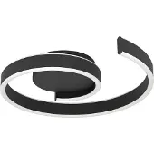 Eglo Andabaia-Z, Flexible Halterung, Schwarz, Schwarz, Aluminium, Stahl, Schwarz, Drinnen