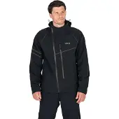 Knox Impass Motorrad Regenjacke, schwarz, L