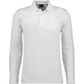 Ragman Basic Poloshirt Klassischer Look, Weiches Material mit leichtem Glanz, Vielseitig kombinierbar im Alltag
