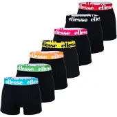 Ellesse Herren Boxer Shorts, 7er Pack - Yema 7 Pack Boxer Shorts, Logo, Cotton Stretch