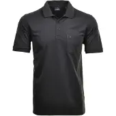 Ragman Herren Poloshirt - Oberteil, Softknit-Polo, Baumwollmischung, Brusttasche, Knopfleiste, kurz, einfarbig