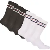 FILA Unisex Socken, 6er Pack - Strümpfe, Street, Lifesyle, Sport (2x 3 Paar)