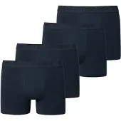 Schiesser Jungen Shorts 4er Pack - Serie 95/5, einfarbig, Organic Cotton