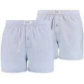 Levi's Herren Boxershorts, 2er Pack - Web-Shorts, Baumwolle, einfarbig