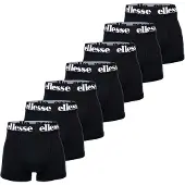 Ellesse Herren Boxer Shorts, 7er Pack - Yema 7 Pack Boxer Shorts, Logo, Cotton Stretch