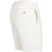 Armani Exchange für Herren. XM000372AF10818U0009 Gebondete Bermudashorts weiß (XXL), Lässig, Baumwolle