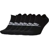Nike Unisex 6er Pack Sneaker Sportsocken - Everyday Essential, Logo, einfarbig