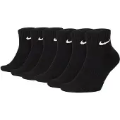 Nike Unisex 6er Pack Sportsocken - Everyday, Cotton Cushioned Ankle, einfarbig
