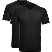 Ragman T-Shirt "T-Shirt 2er Pack", Herren, Gr. 6XL, schwarz, Obermaterial: 100% Baumwolle CO., Shirts T-Shirt