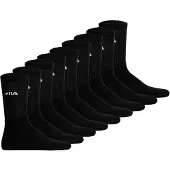 FILA Tennissocken "UNISEX CREW TENNIS FULL TERRY SOCKS" 9 Paar tlg. mit eingestrickem Logo