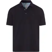 Brax Poloshirt dunkelblau kurzarm mit 3 Knöpfen