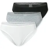 Schiesser Unterwäsche Damen 182908 Modern Multipacks Mehrfarbig 1 (3er Set)-XXXL