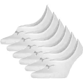 Puma Unisex Füßlinge, 6er Pack - Footie, einfarbig