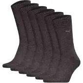 Puma Herren Socken, 6er Pack - Classic, Kurzsocken, Logo, einfarbig