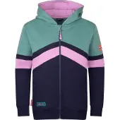 TROLLKIDS - Girl's Flekkefjord Jacket - Sweat- & Trainingsjacke Gr 104 blau