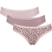 Sloggi Minislip "GO Crush" dehnbare Spitzendetails, Cotton-Mix