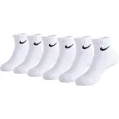 Nike Un0018 Quarter Kurze Socken 6 Paare