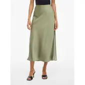Vila Maxirock "VIELLETTE HW LONG SKIRT - NOOS" Kunstfaser