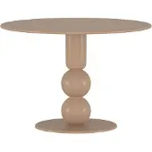 Venture Home Runder Esstisch Boule Beige