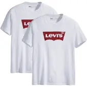 Levi's T-Shirt "T-Shirt Graphic Set-In Neck 2er Pack", Herren, Gr. S, weiß, Obermaterial: 100% Baumwolle CO., Shirts T-Shirt