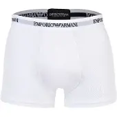 Emporio Armani für Herren. EM000259_AF14132 Set 3 Boxershorts aus elastischem Baumwoll-Strick Essential weiß (XL), Heimtextilien, Baumwolle