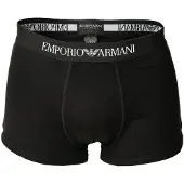 Emporio Armani für Herren. EM000253_AF14134 2er Set Delicate Boxershorts schwarz (L), Heimtextilien, Viskose