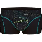Ein schöner Fleck Erde Herren Boxershorts - Shorts, Print, Bio-Baumwolle