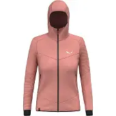 Salewa - Technisches Fleece mit Stretch - Sella Crevasse Hd Jacket W Desert Pink für Damen - Größe L - Rosa