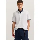 Bugatti Poloshirt 8150-15001E Weiß Regular Fit