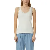 s.Oliver T-shirts Offwhite Größe: 44 | Unterhosen Outlet | Damen | Weiß