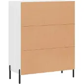 vidaXL Sideboard Weiß 69,5x34x90 cm Holzwerkstoff