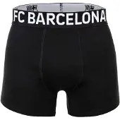 FC Barcelona Herren Boxershorts, 5er Pack - Boxer Briefs, Baumwollmischung, Logobund, einfarbig