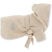 Ferribiella Regen- und Windschutz-Umhang für Hunde - Beige / L