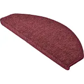 Beautissu STUFENMATTE ProStair 65/28 cm Bordeaux 15tlg