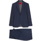 HUGO Zweiteiliger Extra Slim-Fit Anzug aus Leinen-Twill Grösse 102