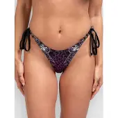 Affliction Medallion Bikini Bottom purple Gr. L
