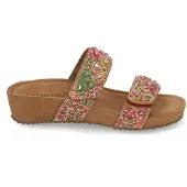 Lazamani Damen Pantolette mit Keilsohle 41