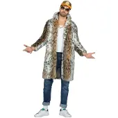 Coppens Herren Pelzmantel, Pimp Panther, lang